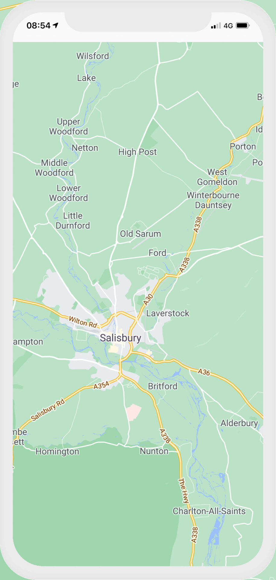 Local Treasures Salisbury Map