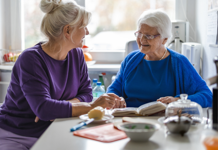 Elderly live in care, elderly help at home
